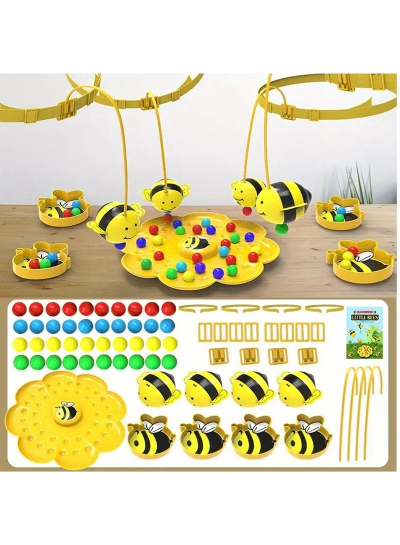 YelaJoy Clumsy Little Bumblebee Multifunctional Board Game Puzzle Fishing Toys Little Girl Boy Student Gift - Image 5